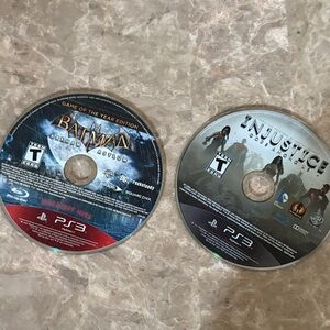 Batman: Arkham Asylum & Injustice: Gods Among Us for PS3 - Black Discs